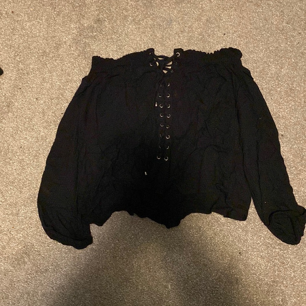 boathouse off the shoulder long sleeve